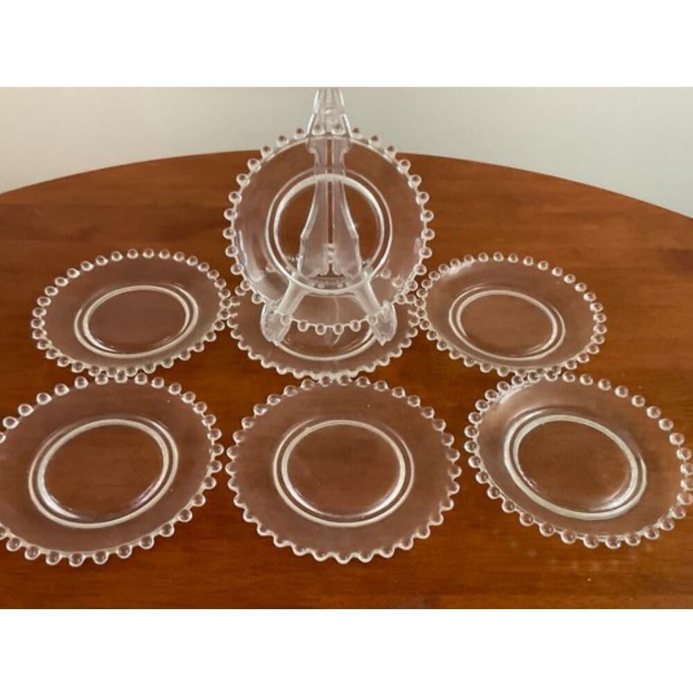 7 Candlewick Bread And Butter Plates